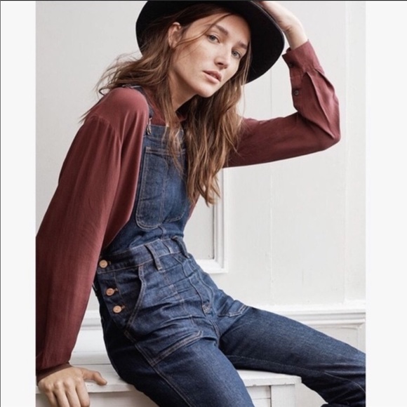 Madewell Flea Market Flare Overalls XS - Picture 5 of 6